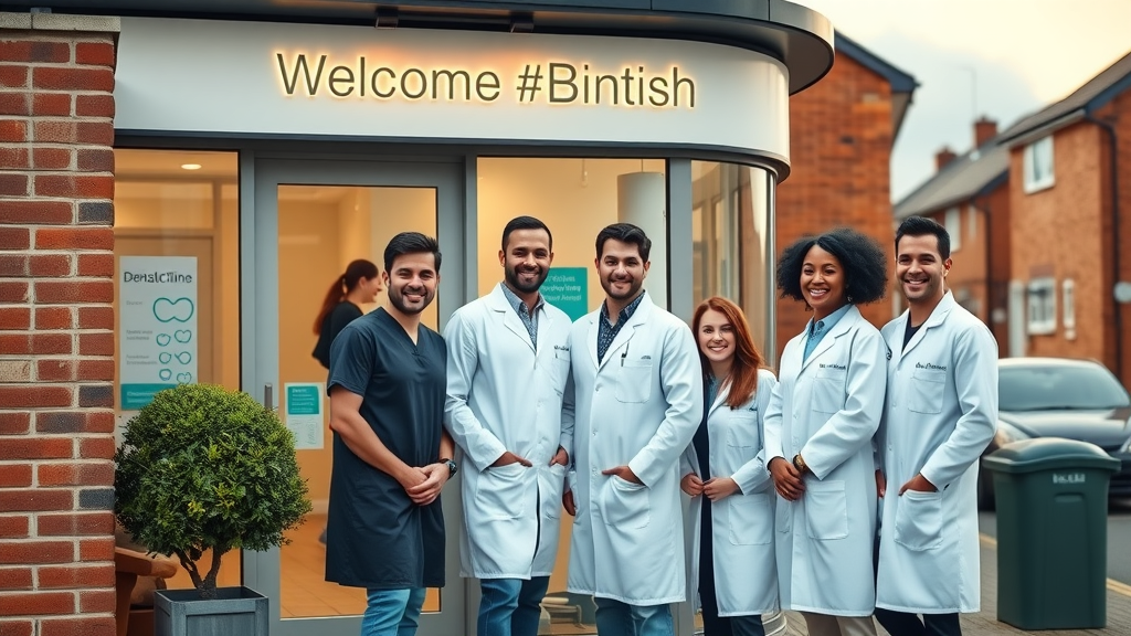 Family-run dentist in the heart of Halesowen welcoming patients at clinic