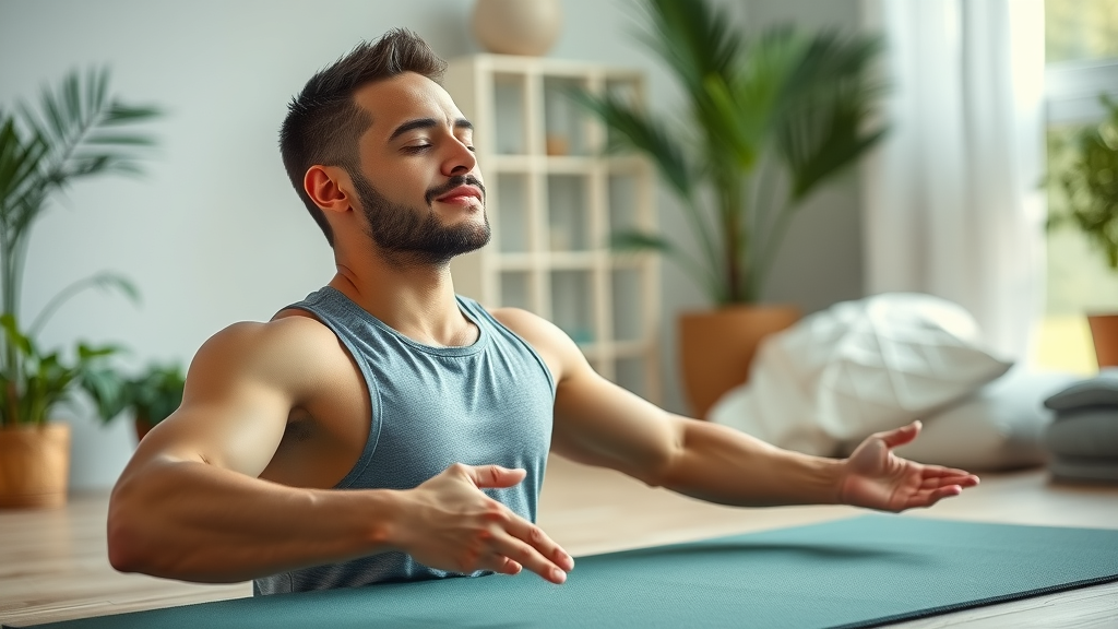recovery rest meditation men